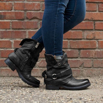 Classic Orthopedic Boots with Timeless Style