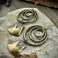 Golden Bell Earrings