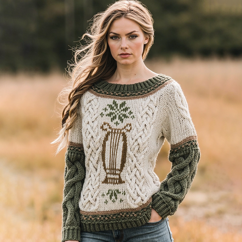 Timeless Vintage Style Jumper