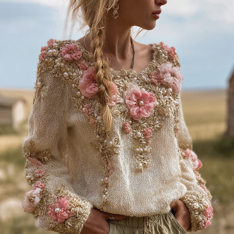 Timeless Vintage Style Jumper