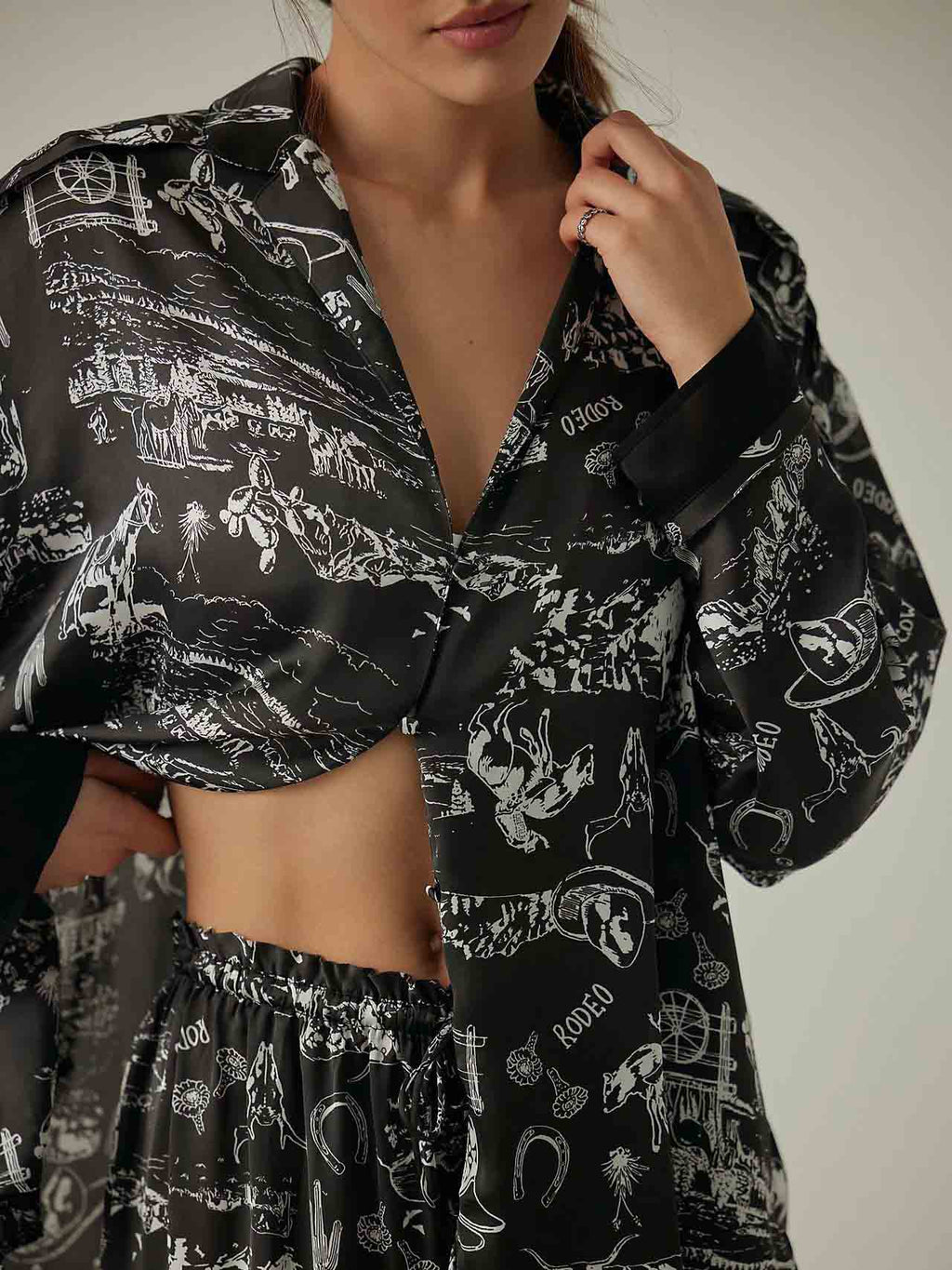 Gracefully Designed Garment