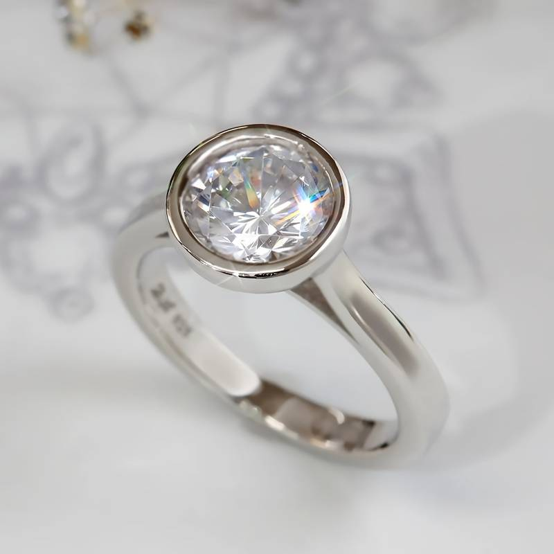 Zirconia Silver Ring