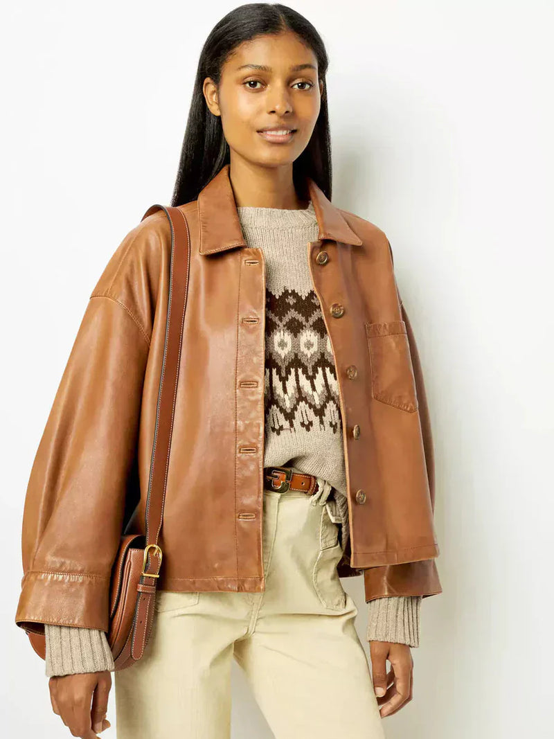 LM | Vintage leather jacket