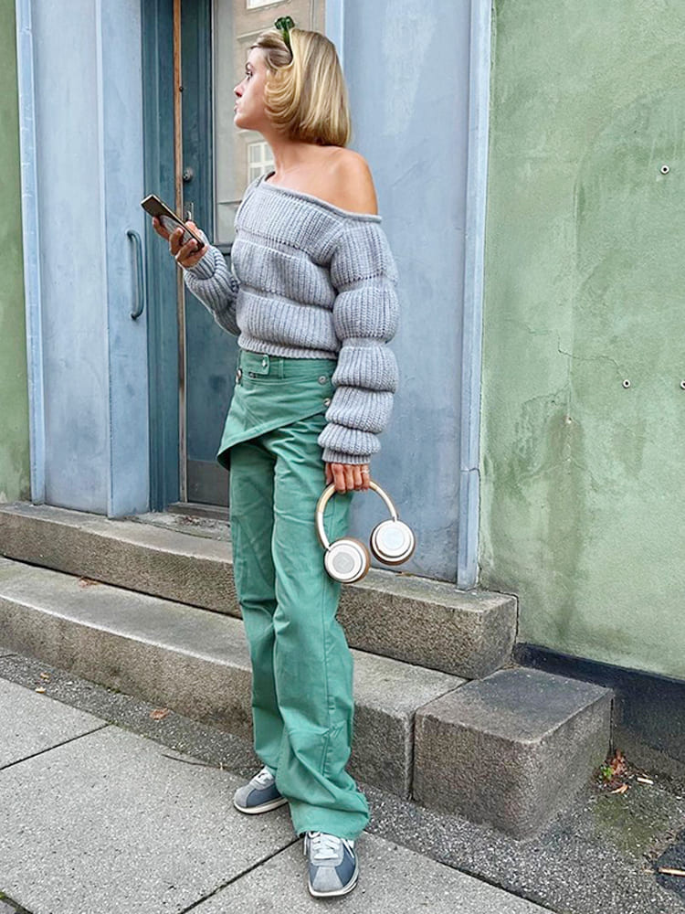 Gracefully Designed Sweater