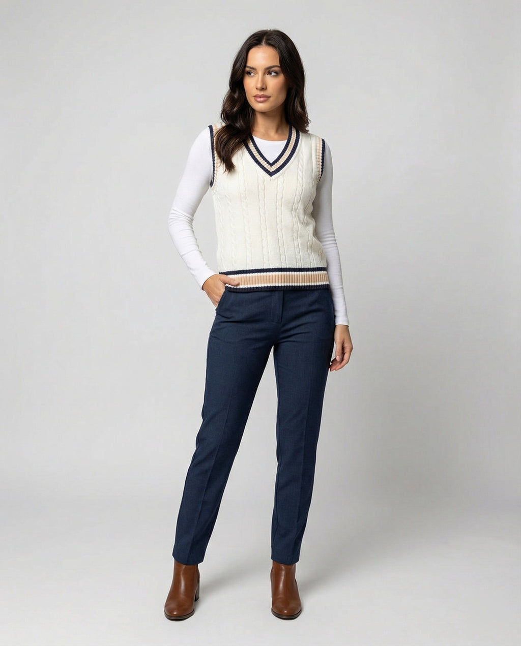 Gracefully Designed Pullover