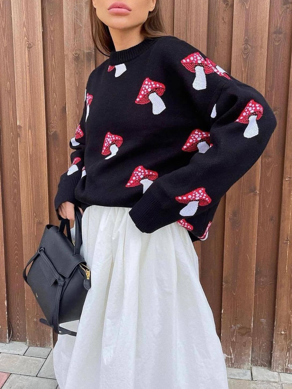 Gracefully Designed Sweater