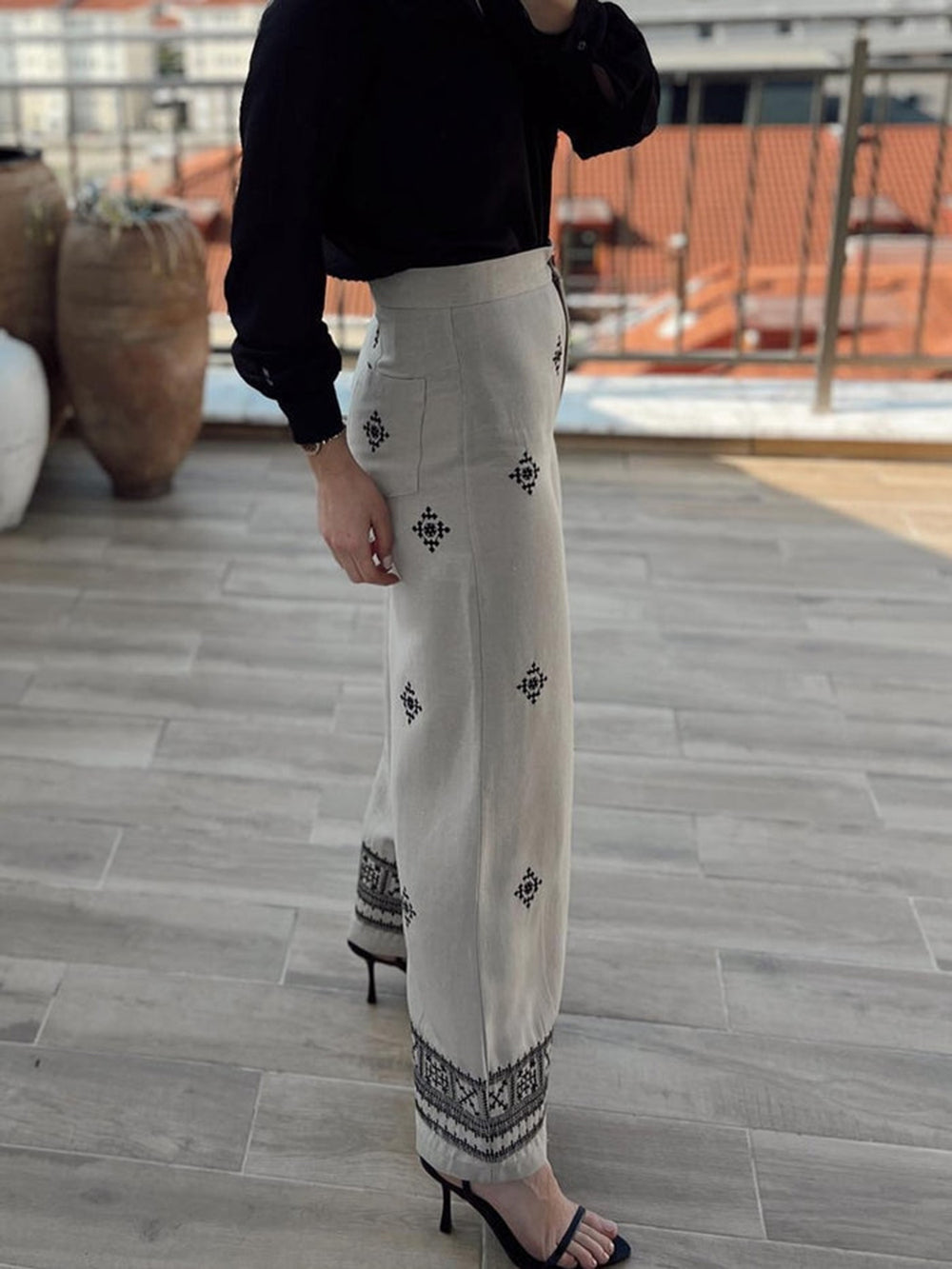 Timeless Vintage Style Trousers