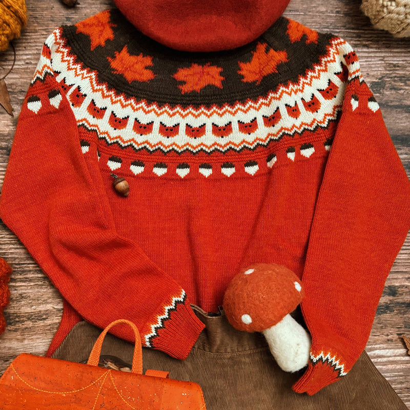 Timeless Vintage Style Jumper