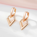 Small Zirconia Earrings