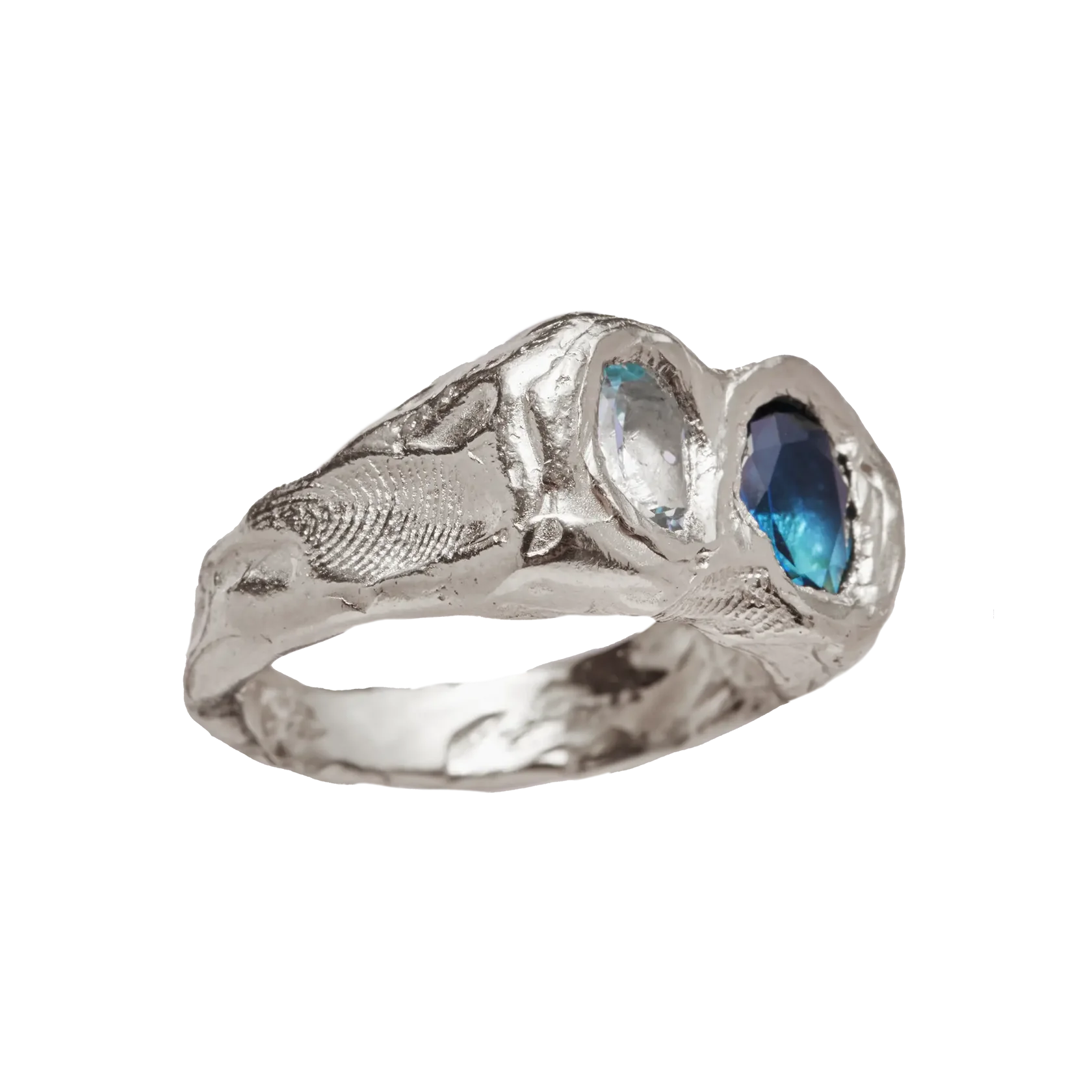 Forged Silver Ring
