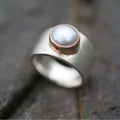 Pearl Silver Ring