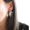 Silver Leaf Earrings