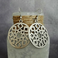 Rounded Silver Earrings