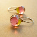 Warm Glass Drop Earrings