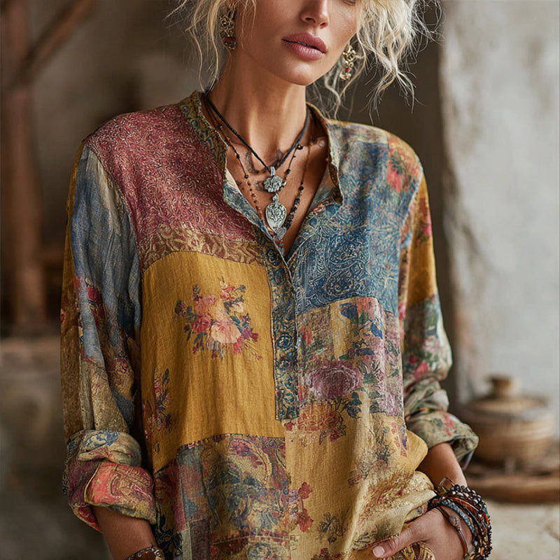 Timeless Vintage Style Top
