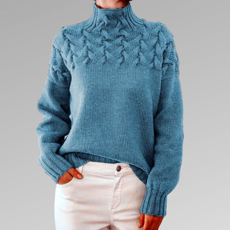 LM | Elegant and warm turtleneck sweater