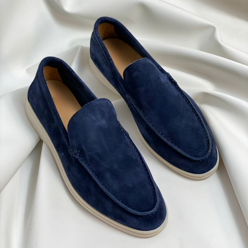 LM | Men's casual shoes suede loafer slip on
