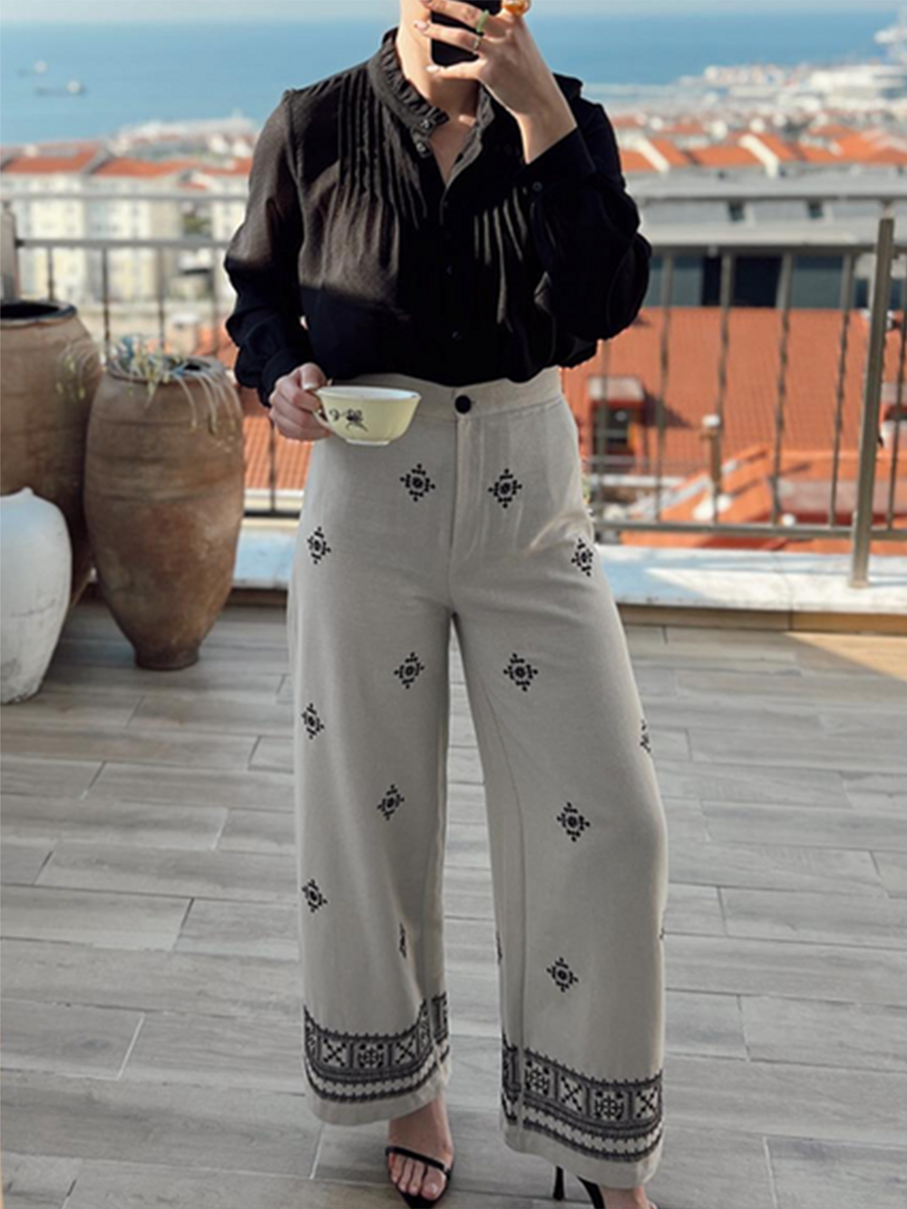 Timeless Vintage Style Trousers