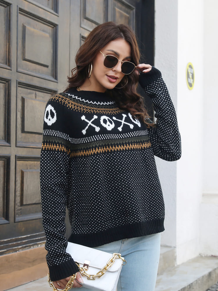 Gracefully Designed Sweater