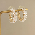 Gold Hoop Earrings