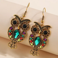 Owl Colorful Earrings