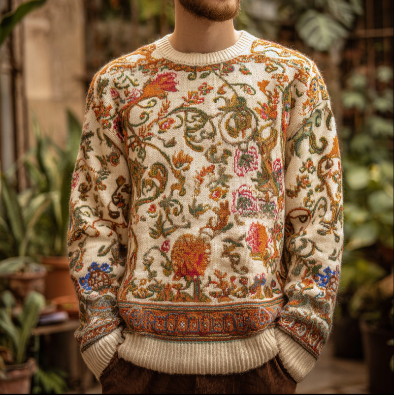 Timeless Vintage Style Jumper