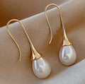 Water Drop Pearl Earrings