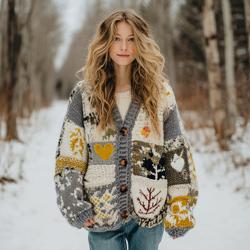 Timeless Vintage Style Cardigan