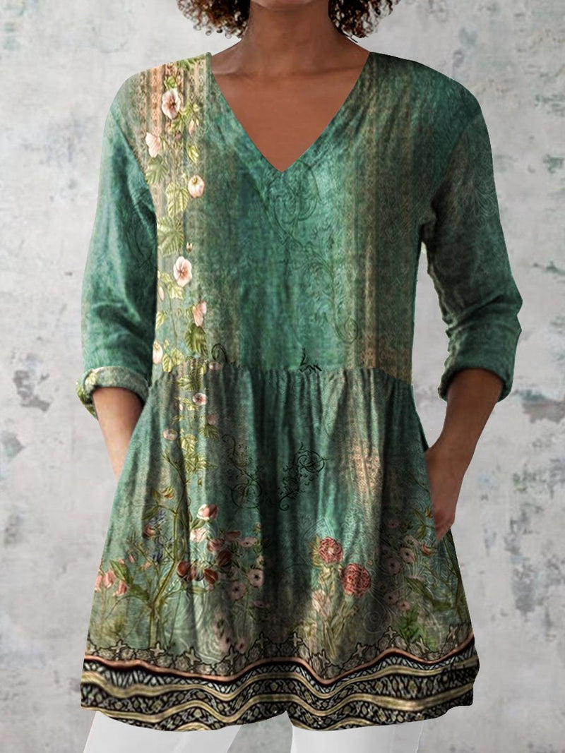 Timeless Vintage Style Top