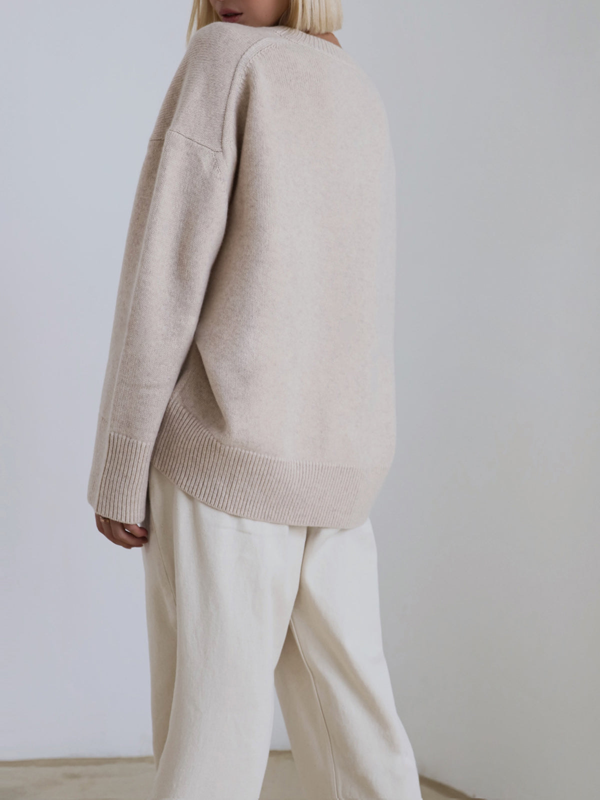 Classic Vintage Sweater with a Flattering Fit