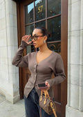 Classic Vintage Cardigan with a Flattering Fit