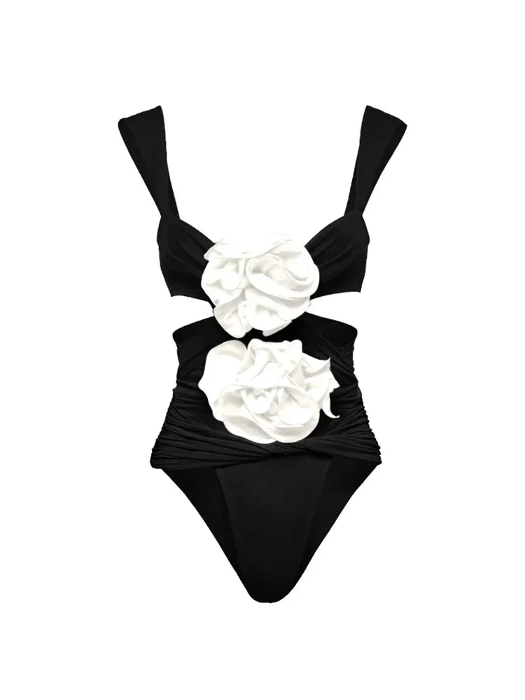 Suspenders Swimsuit