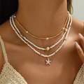 Sea Breeze Necklace With Tropical Pearls