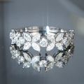 Crystal Flower Ring