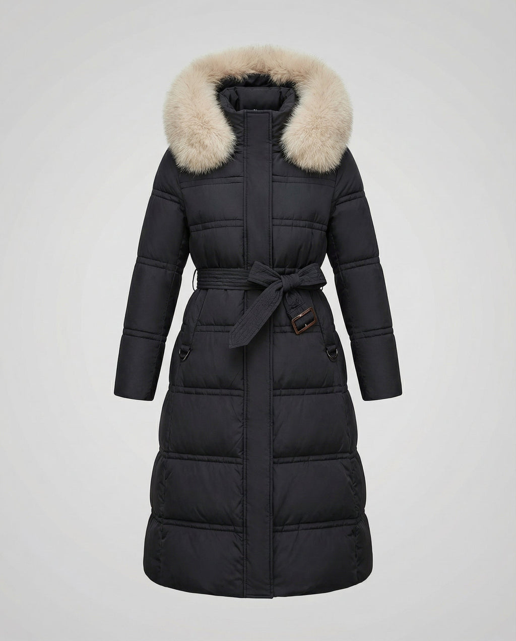 Schwarz mit Beige