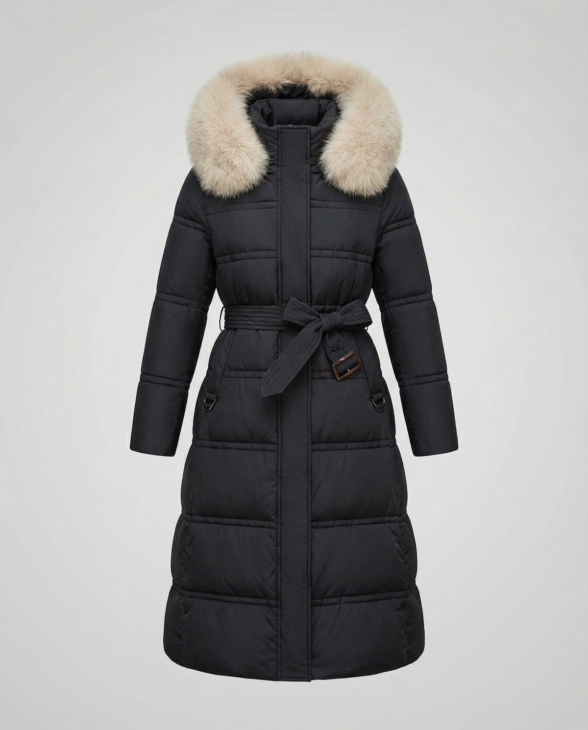 Schwarz mit Beige