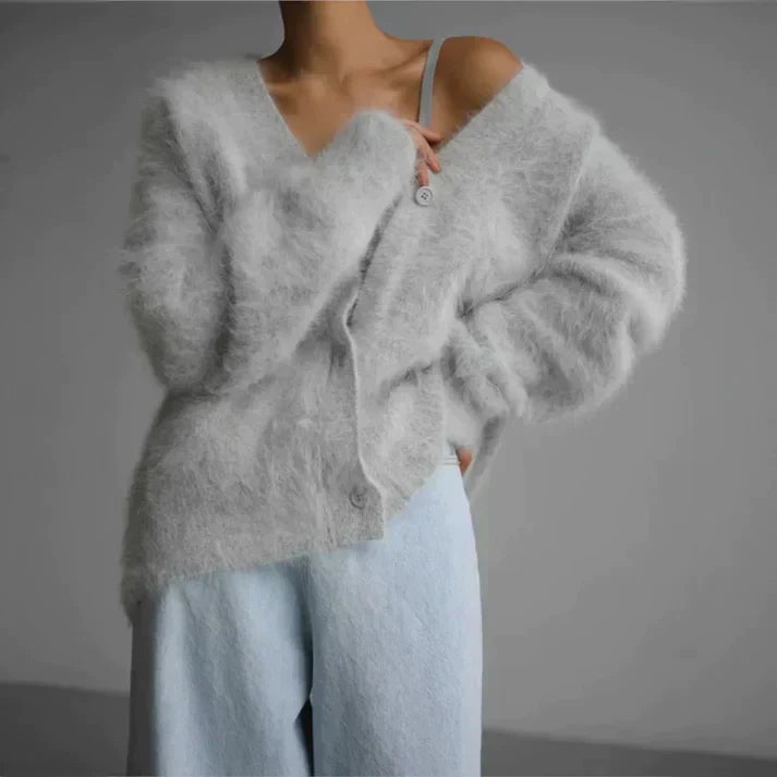 LM | Cashmere couture cardigan