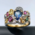 Colorful Stones Ring