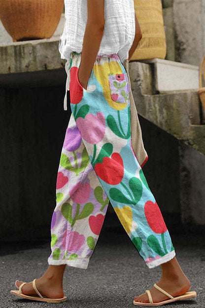 LM | Fitted and airy pants