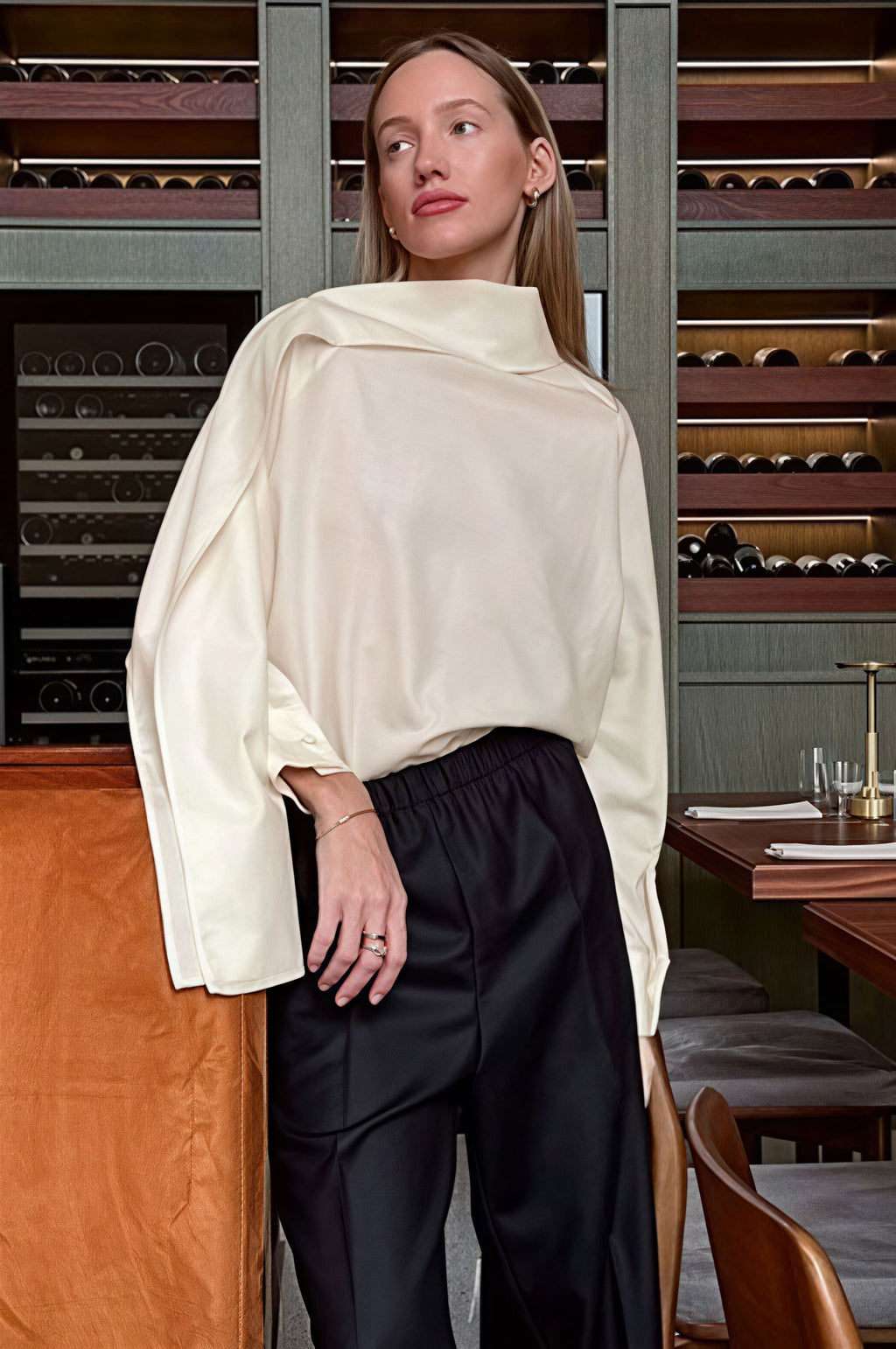 Beautifully Finished Blouse in a Timeless Design
