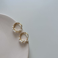 Inlaid Pearl Earrings