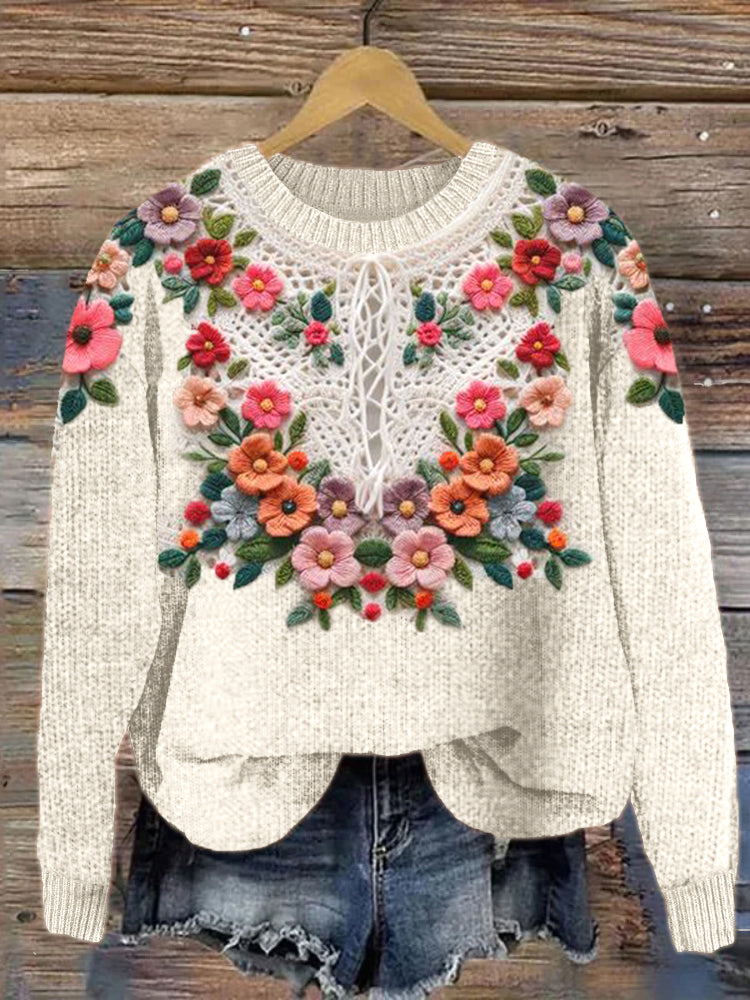 Timeless Vintage Style Jumper