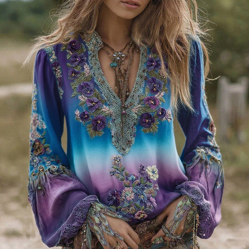 Timeless Vintage Style Blouse