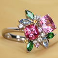Colorful Sparkling Ring