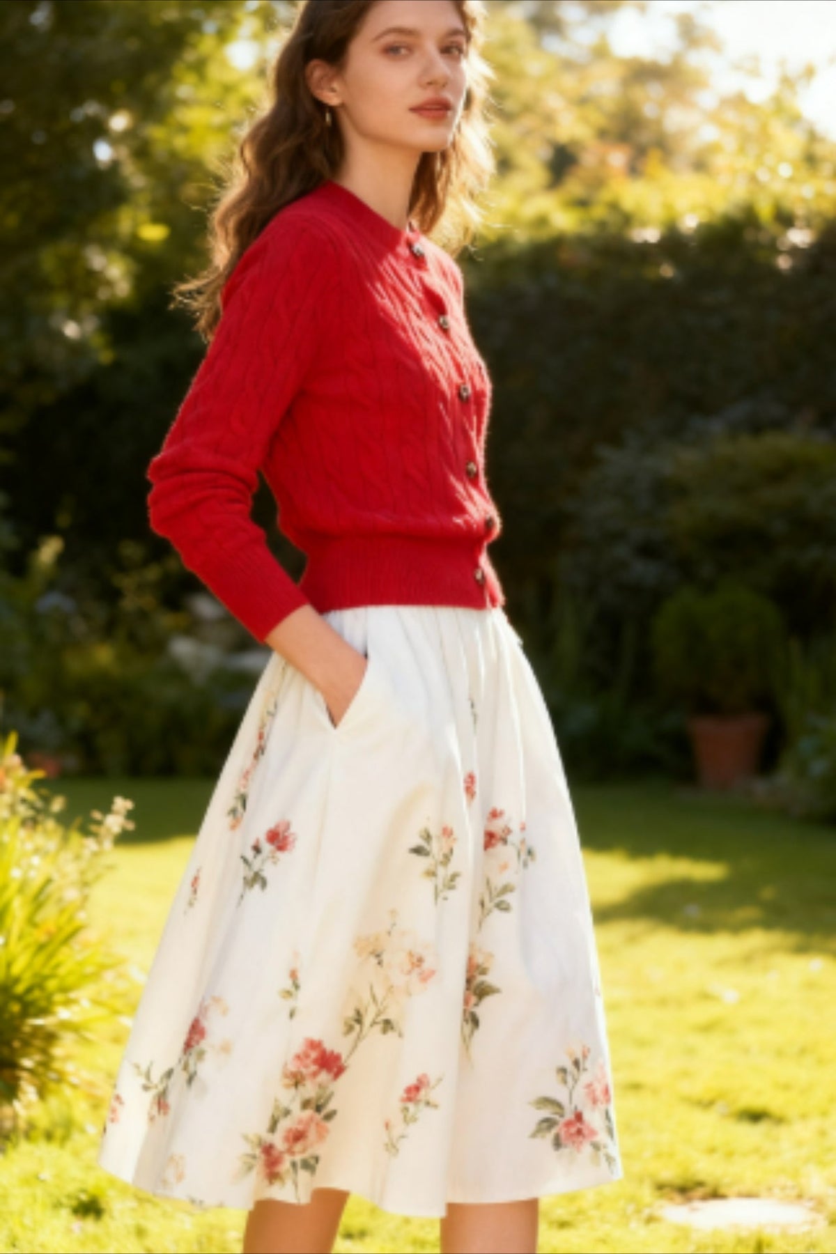Timeless Vintage Style Cardigan