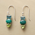 Nature Green Stones Earrings