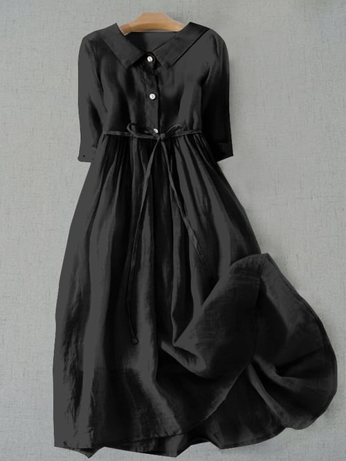 LM | Literally simple cotton dress