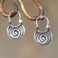 Earrings in Silver Plate