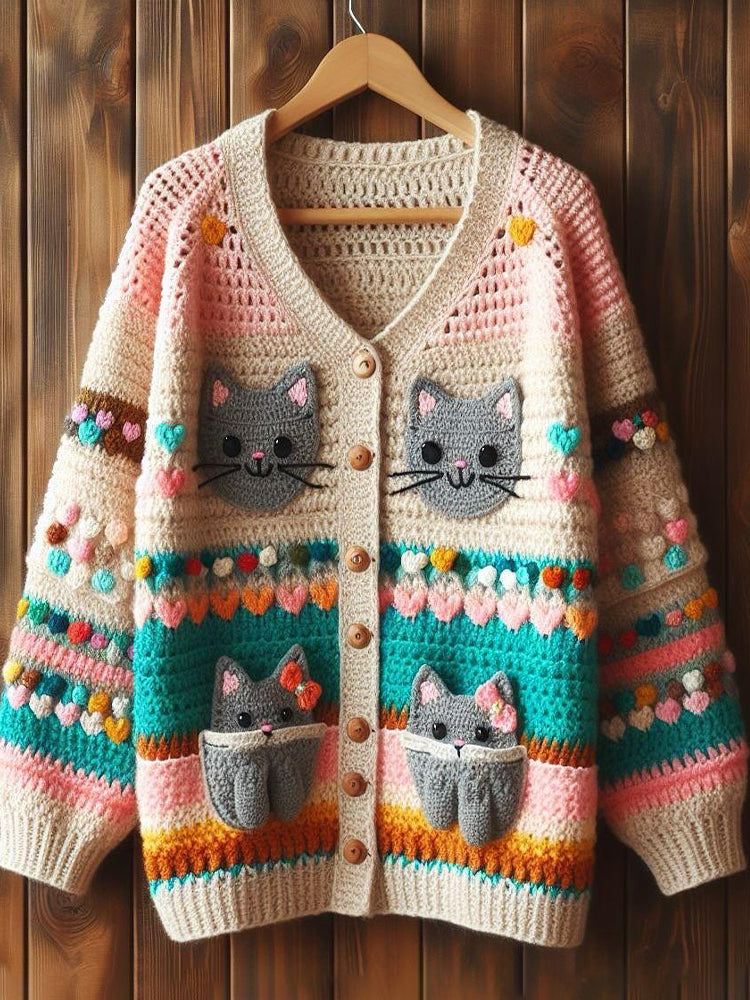 Timeless Vintage Style Cardigan
