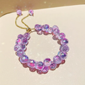 Purple Crystals Bracelet